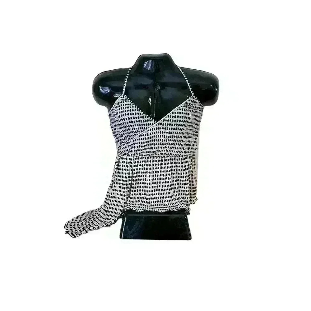 Womens Zara Top Asymmetrical Spaghetti Strap Size S Small Tomato Girl Summer NEW - Picture 3 of 10